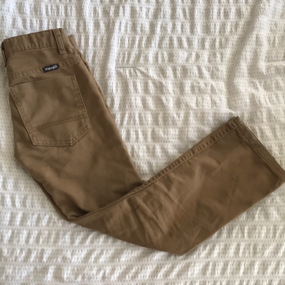 Boys Wrangler Brown pants